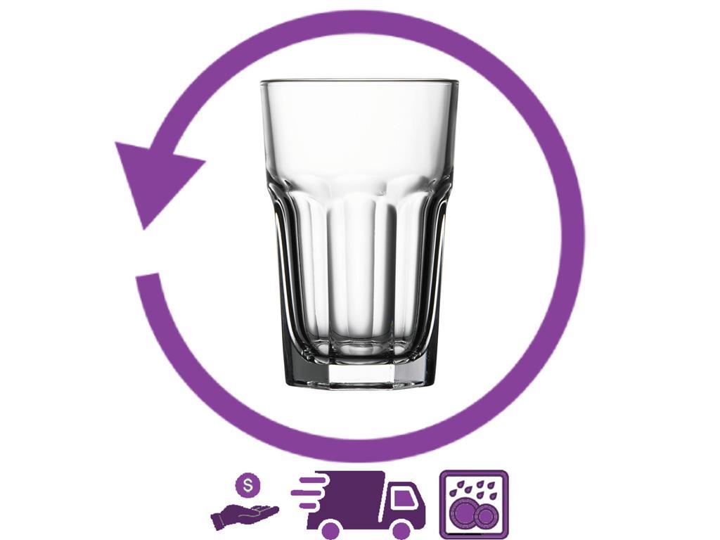Miete für Highball-Gläser / 350ml / 1Tag