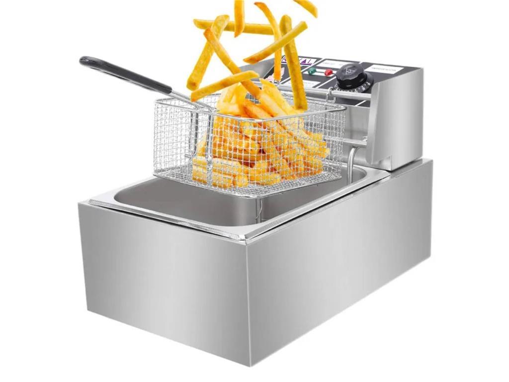 Fritteuse / 8L / 29x45x36cm / 2800W