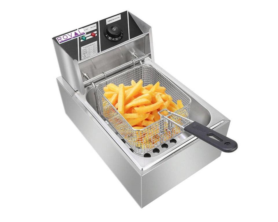 Fritteuse / 6L / 29x45x31cm / 2500W