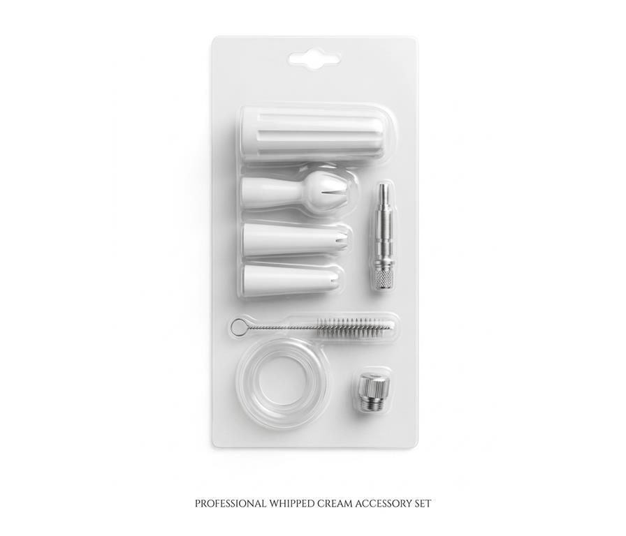 Set von Teilen für einen Sahnebereiter