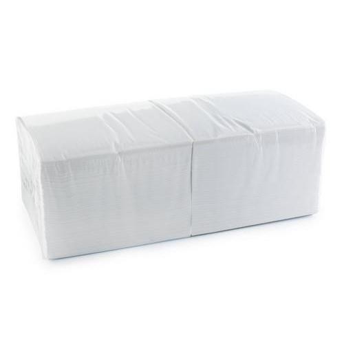 Servietten / 1-lagig / 33×33 cm / weiß /