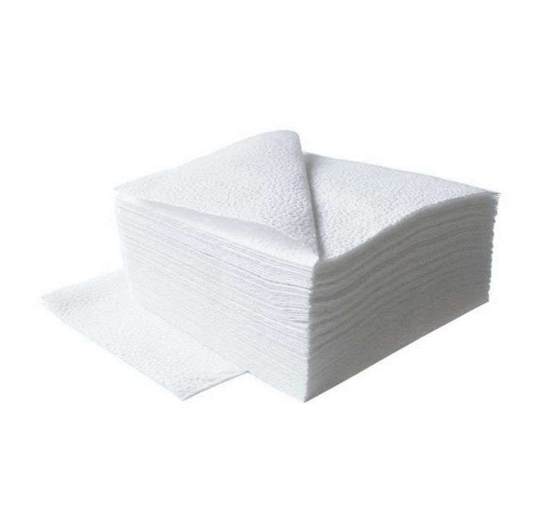 Servietten / 1-lagig / 33×33 cm / weiß /