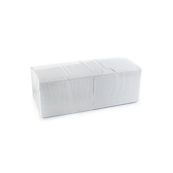Servietten / 1-lagig / 24×24 cm / Weiß /