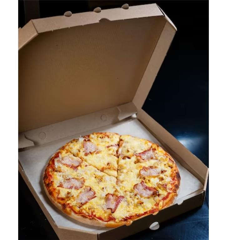 Pizzakarton / 42x42x4cm / 50Stk / Kraft
