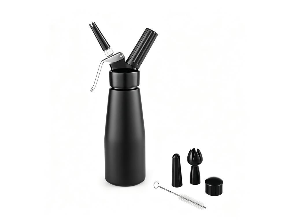 Sahnespender / 0.5L / Schwarz