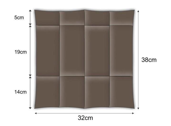 Bestecktasche S.Point/8x19cm/Braun/50St