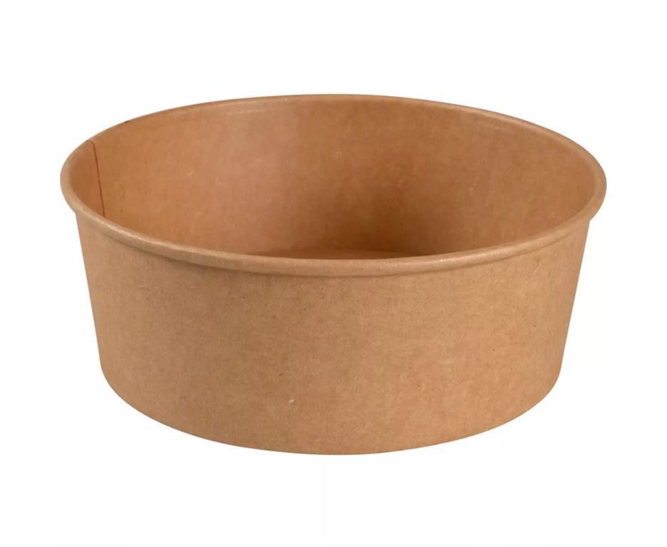 Kraftpapierschalen /18x7cm/1300ml/ 50Stk