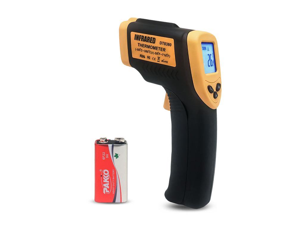 Laserthermometer / -32°C bis +400°C