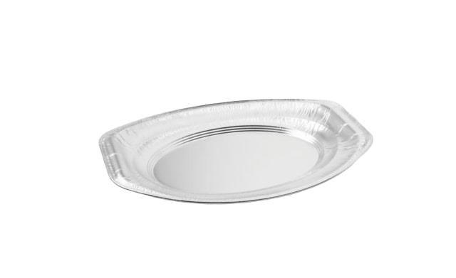 Ovale Aluminiumschale / 35x24cm / 25Stk.