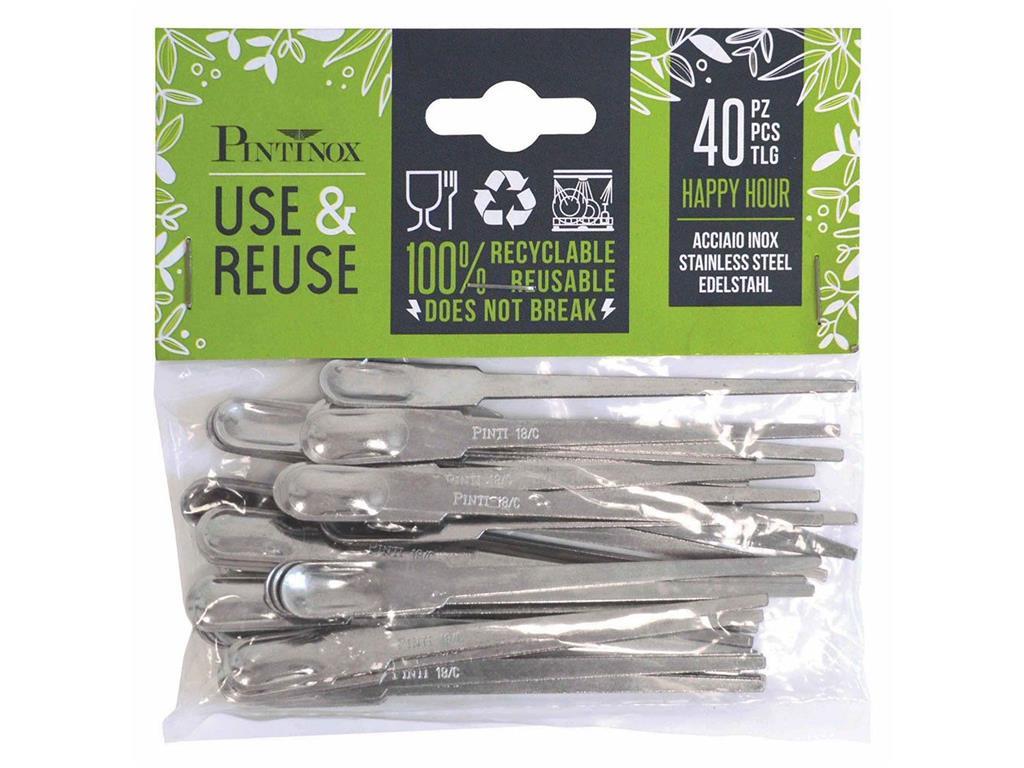 Use&Resue Gabeln / Rf / 10cm / 40Stk.