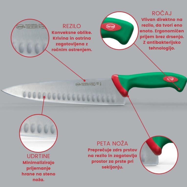 Fleischermesser / 33cm / Biomaster