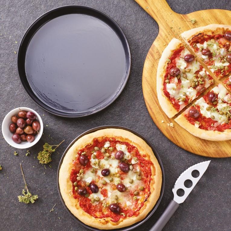 Pizzablech für den Backofen / 40cm / 5St