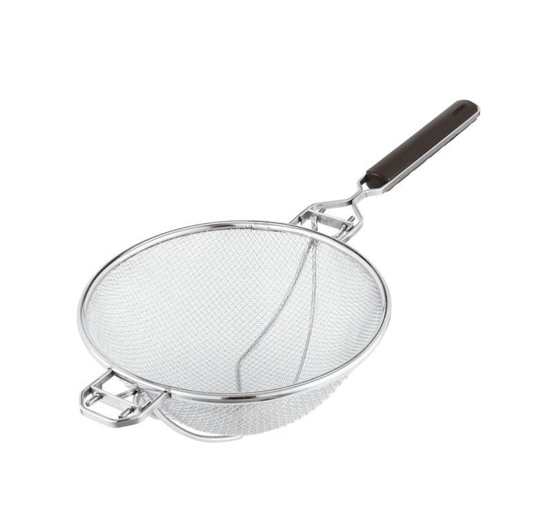 Rundes Sieb / doppelt / fein / 35cm