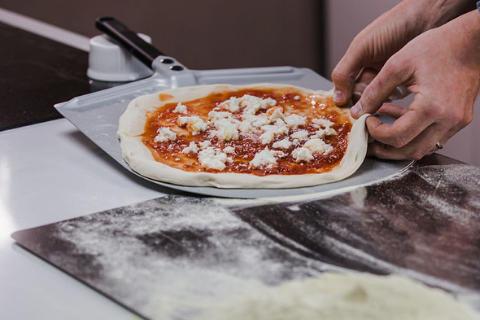 Pizzaschieber / 33cm / 55cm / Amica