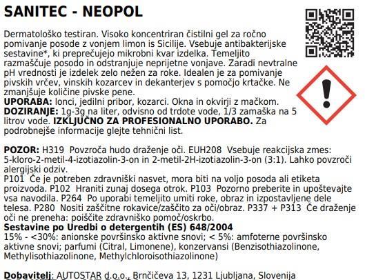 Neopol / 5L / Handgeschirrspülmittel