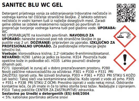 ECO WC-Gel /750ml/ Reiniger & Entkalker