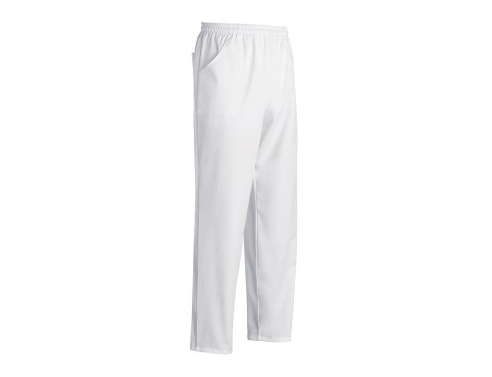 Kochhose / Coulisse Pocket / Weiß /M
