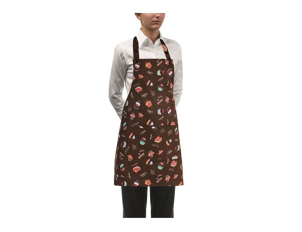 Schürze Frau / 70x70cm / Sweets / 2Stk