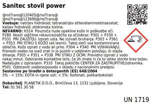 Stovil Power /15L/ Geschirrspülmittel