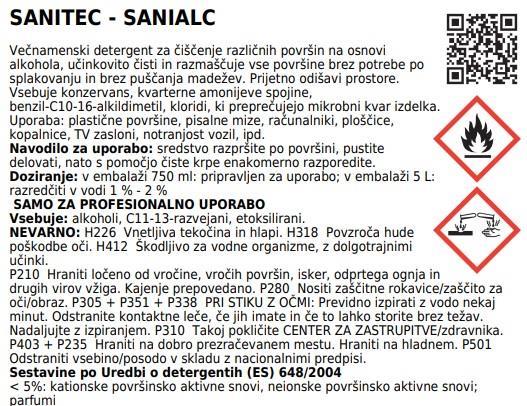 Sanialc Ultra /750ml/ Mehrzweckreiniger