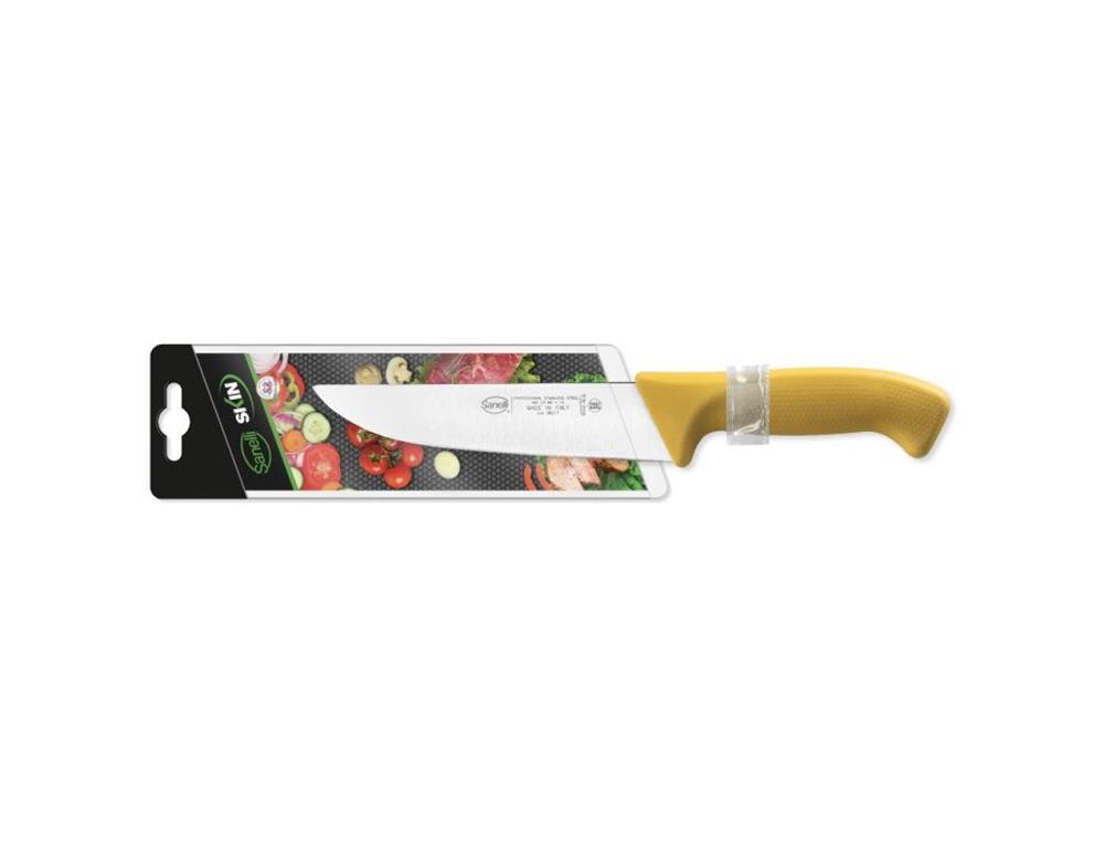 Fleischermesser / 18cm / gelb / Skin
