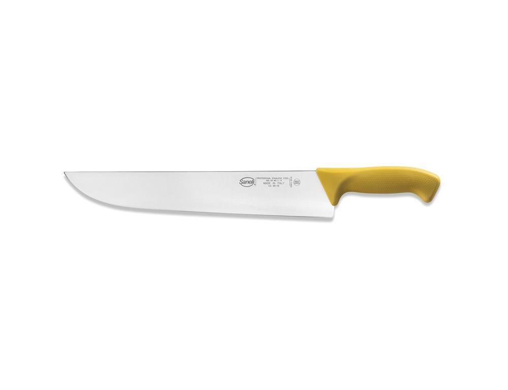 Fleischermesser / 33cm / gelb / Skin
