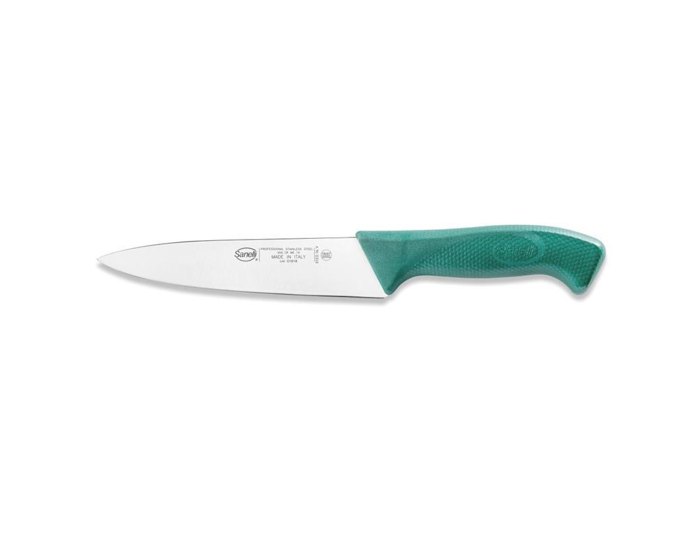 Kochmesser / 16cm / Grün / Skin