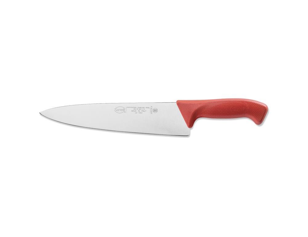 Kochmesser / 25cm / Rot / Skin