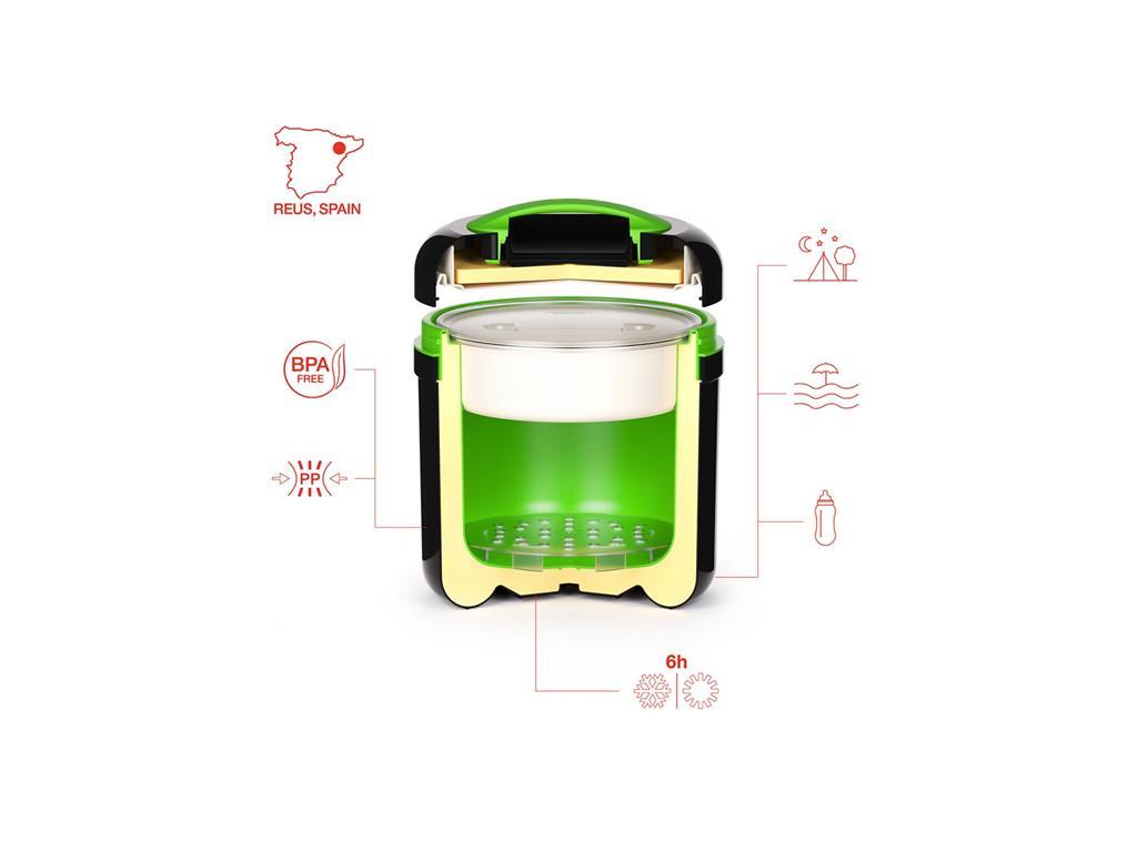 Thermobehälter für Eis / 4L / Grau