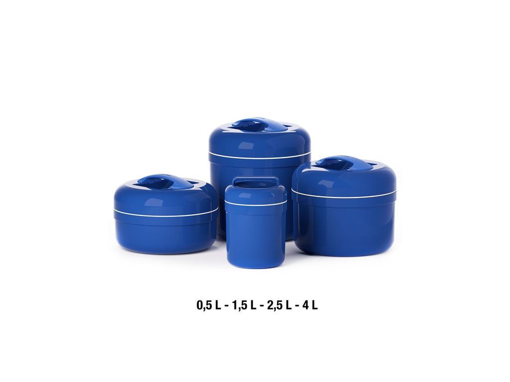 Eisbehälter / 2,5L / Blau / Thermo