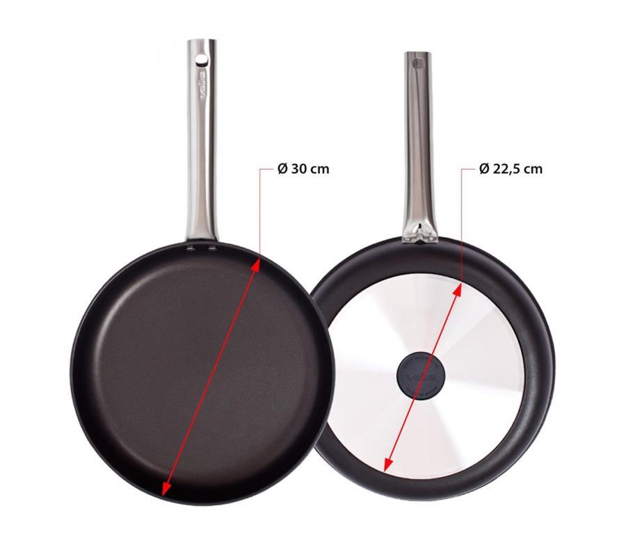Alu Pfanne / 30cm / 3mm / Nonstick