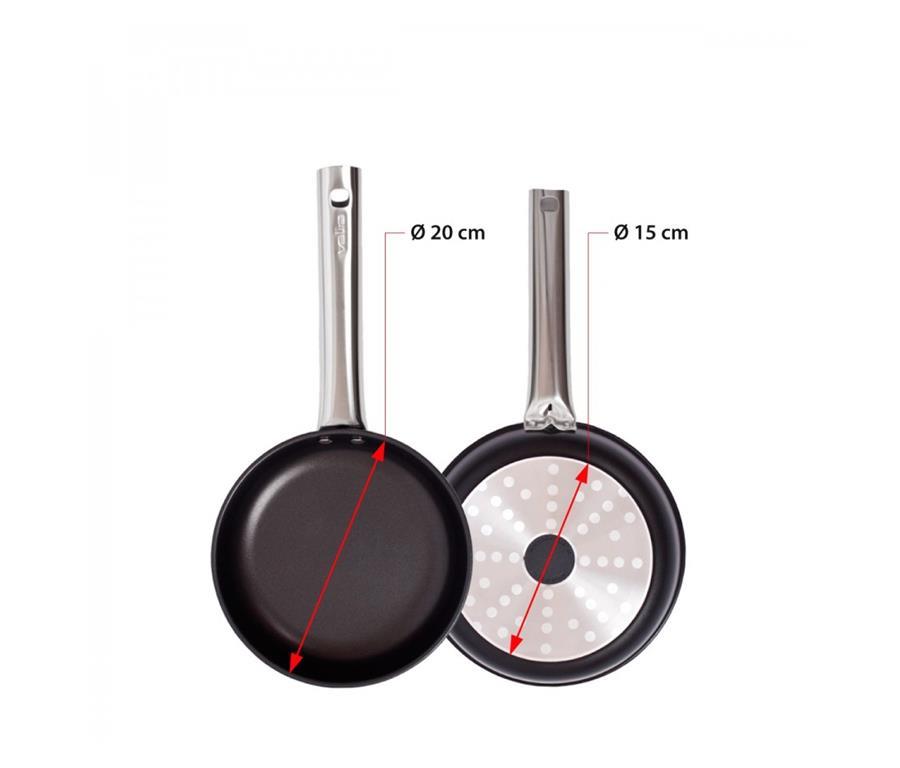 Alu Pfanne / 24cm / IND / Nonstick