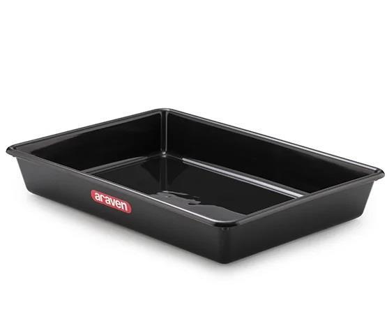 Schwarz Lebensmittelbehälter/54x39x8/10L