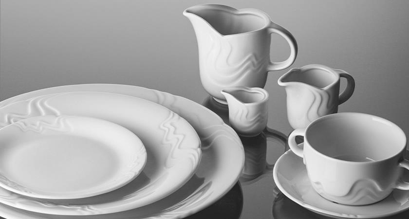 Melodie Flacher Teller / 17cm / 6Stk.