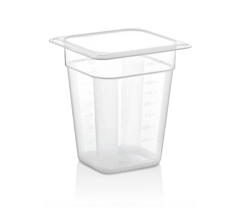 GN-Behälter / 1/6 / 200mm / 2,5L / PP