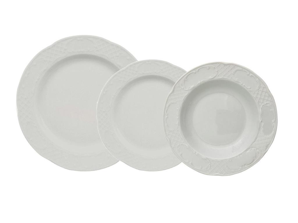 Flora Flacher Teller / 25cm / 12Stk.