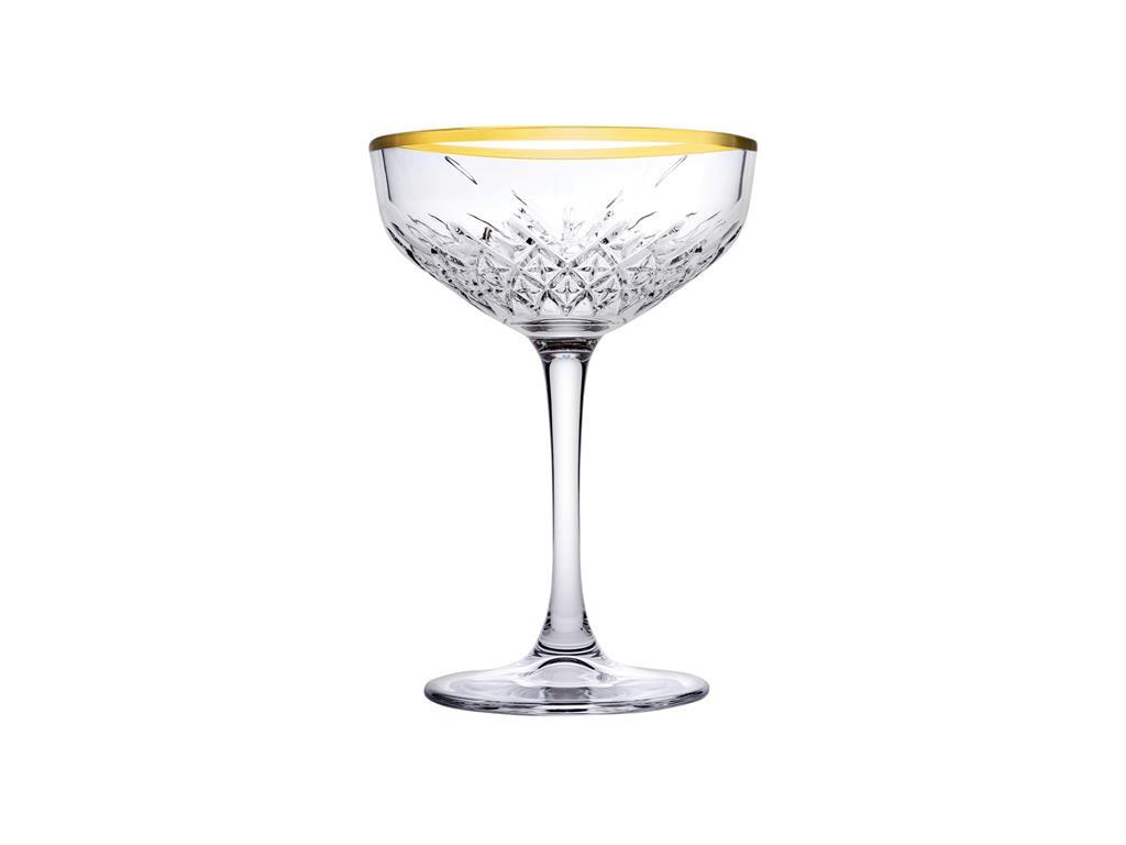 Timeless Coupe / 26cl / Gold / 4Stk