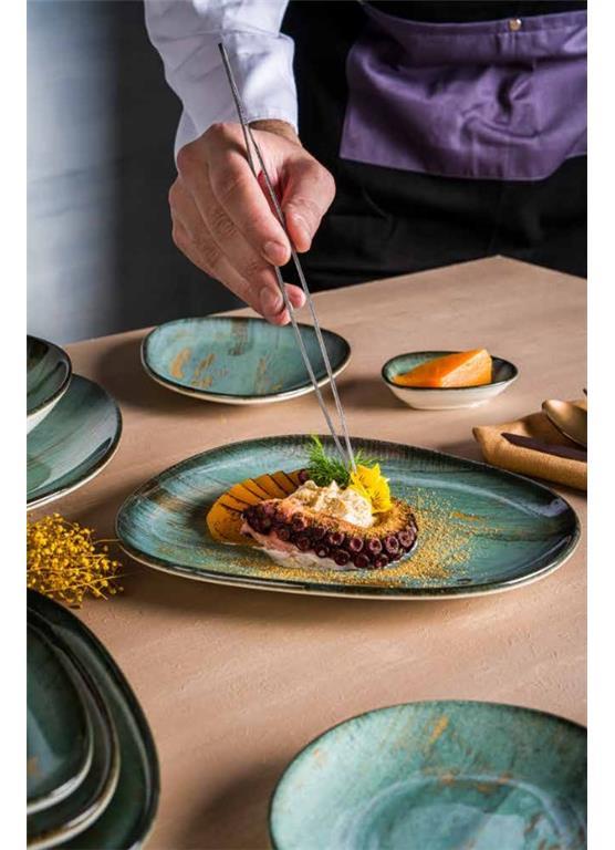 Madera Fl. Teller Gourmet / 21cm / 12Stk