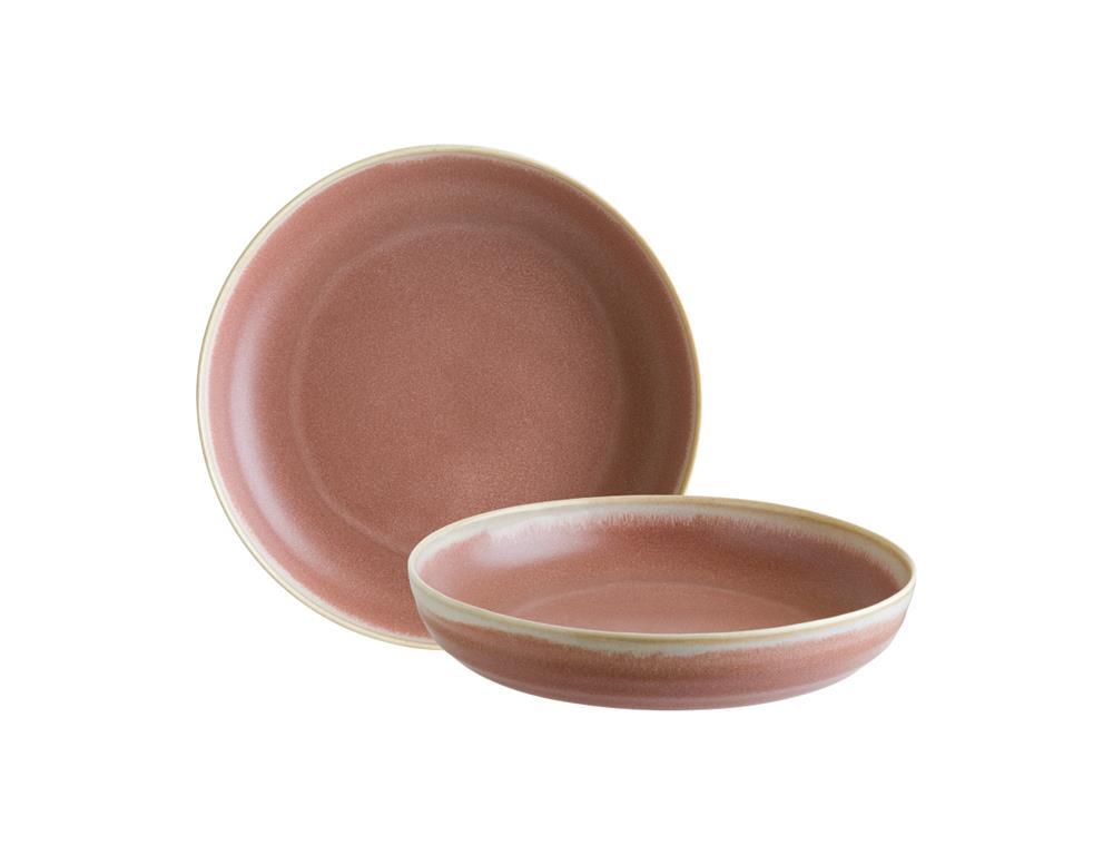 Pink Pott tiefer Teller /22cm/ 1L / 6Stk