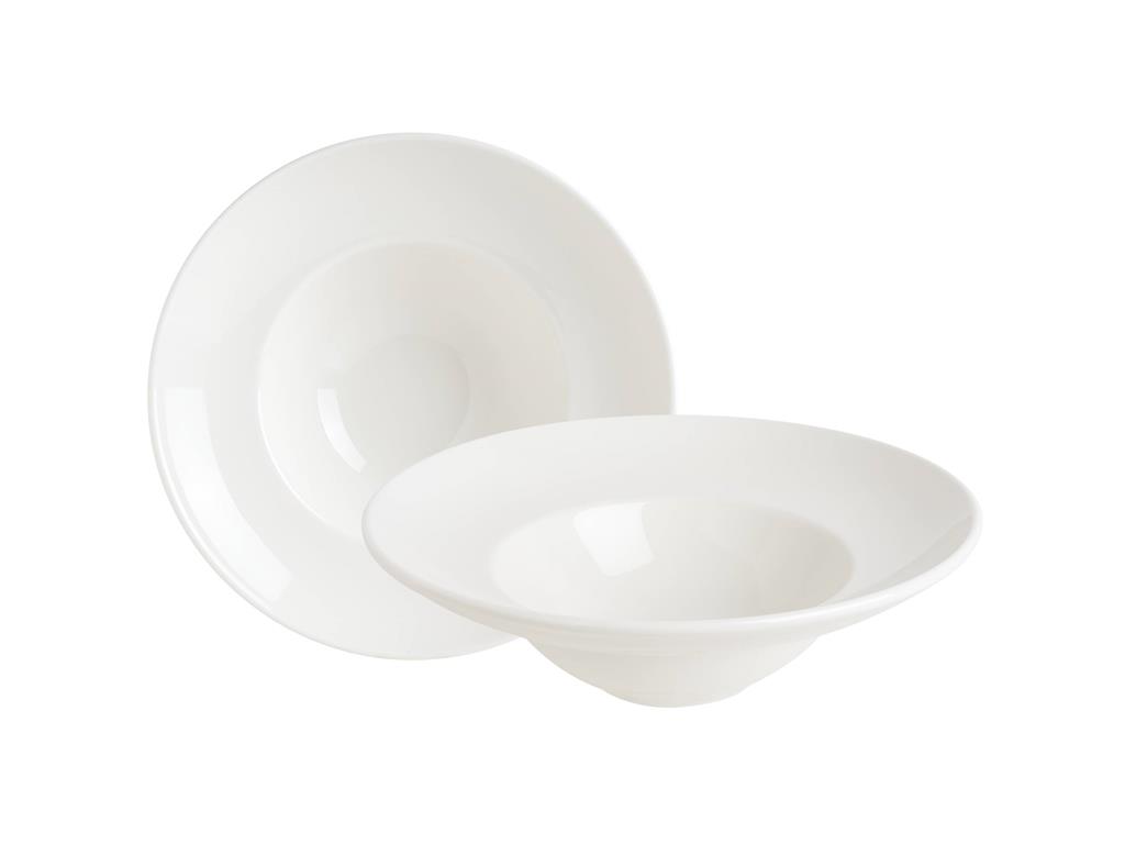 Linea Burgundy tiefer Teller /24cm/ 6Stk