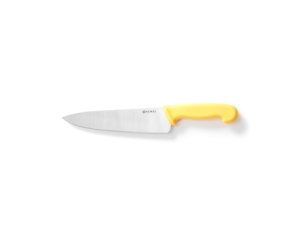 Kochmesser / 24cm / gelb