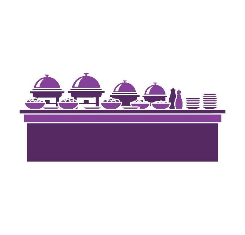 Selbstbedienung Buffet